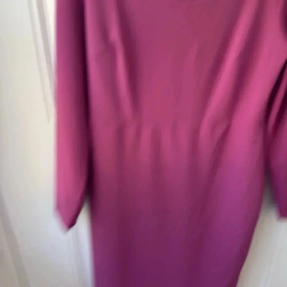 Betsey Johnson Sheath Dress in Rose Pink Sz 12 Office Wear Stylish - Picture 6 of 6